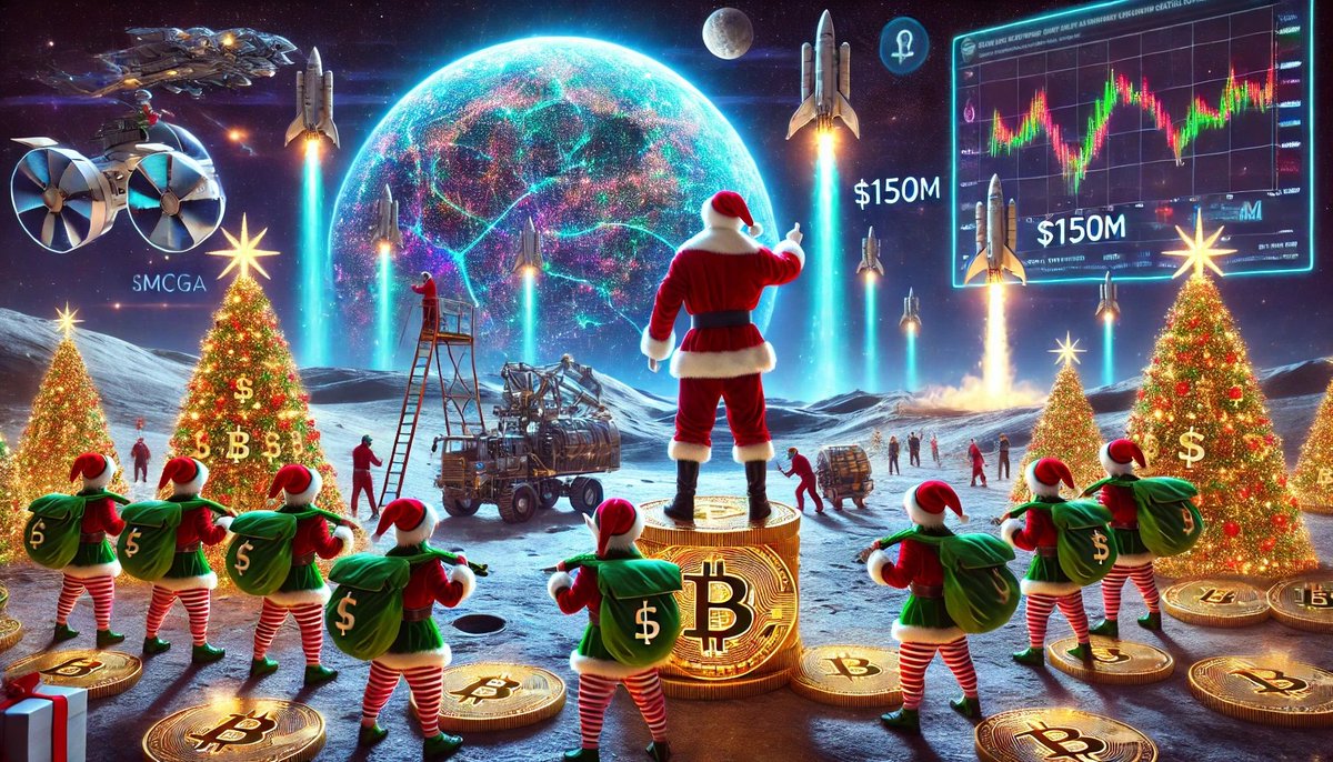mcgalive's tweet photo. 🎄 $MCGA: The Memecoin That’s Redefining Christmas!🎅

Santa’s not delivering toys—he’s stacking Millions and taking it straight to the moon! 🌕🚀

The elves are in, the rockets are ready, and the future of festive crypto starts now. Ditch the noise, bet on magic. 🎁

#OneToWatch https://t.co/jO99wut81m