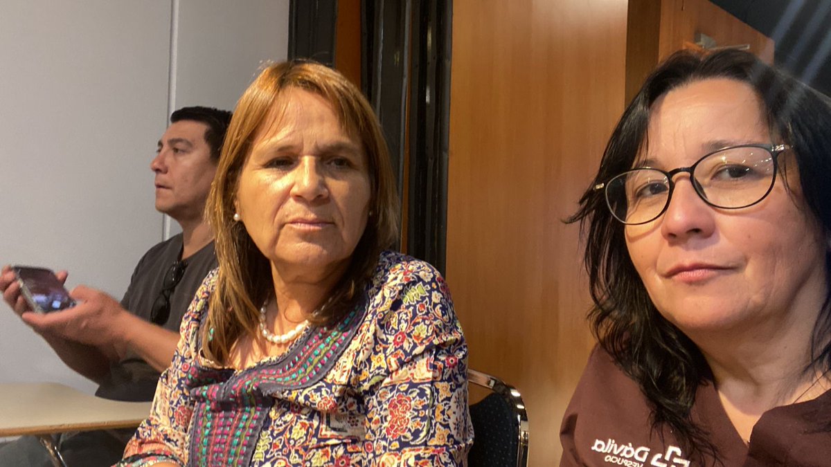 📍Hoy <a href="/fenassap/">FENASSAP</a> participó representada por pdta <a href="/gloflowers/">gloria flores</a> y vicepdta <a href="/nor_jimena/">nor jimena castro saldias</a> del Conversatorio "Género y Trabajo" convocado por la <a href="/DirecDelTrabajo/">Dirección del Trabajo</a> y organizaciones del ámbito jurídico  <a href="/iejchile/">IEJ Chile</a> <a href="/gremial_agal/">AGAL - Abogadas y Abogados Laboralistas de Chile</a> <a href="/magistradaschil/">MA_CHI</a> <a href="/ANMMcl/">Magistradas y Magistrados de Chile</a>  y patrocinada por <a href="/ALALaboralistas/">ALAL</a>