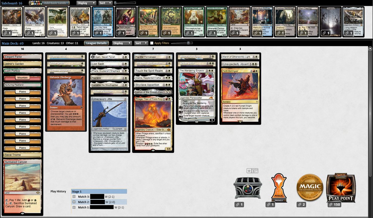 🏆#1 - My first trophy on Vintage Cube, i love this format. #mtgo #vintagecube