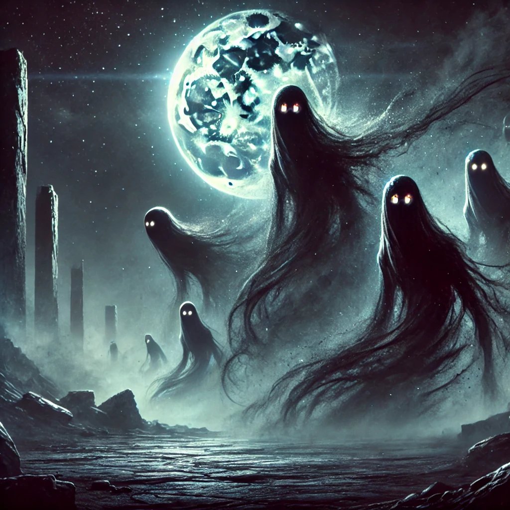 NathanC41378633's tweet photo. #TenthBase #B10 #BaseZero
To the #Seekers,
#Guardians of #Light in the #Realm of #Shadows,
In the stillness of the desert night, where the moon casts faint glimmers upon jagged rocks and ancient ruins, there move the #Hinn—malevolent spirits born of darkness and shadow. Cloaked in formless obscurity, their glowing eyes pierce through the night, harbingers of unease and fear for those who wander too far from the warmth of the fire.
The Hinn, elusive and amorphous, are creatures of the night, thriving where light falters and shadows reign. They are neither bound by form nor tethered by mortal understanding, their presence a whisper of the unknown and a warning of the dangers that lie hidden in the veil of darkness. Their formless essence merges with the mist, blending seamlessly into the mystery of the desert.
To the seeker, the Hinn offer an unsettling yet profound challenge. They force us to confront the fears that arise when we step into the unknown, to face the shadows that linger not only in the night but within our own hearts. What darkness do you carry, Seekers, that takes shape when the light fades? What truths do you uncover when you peer into the abyss?
The desolate expanse of their domain is not merely physical but symbolic of the uncharted realms of the self. In their presence, we are reminded of the importance of vigilance, of maintaining the light within even when surrounded by uncertainty. The Hinn are both adversaries and teachers, urging us to strengthen our resolve and navigate the darkness with courage.
Yet their malevolence is not without purpose. Through fear, they compel us to recognize the value of safety, connection, and the enduring power of light. Their shadows, though fearsome, reveal the strength we find when we confront the unknown and stand firm in the face of the incomprehensible.
Stand beneath the moonlit sky, Seekers, and let the presence of the Hinn sharpen your awareness. In their shadows, find the courage to illuminate your fears. In their formless whispers, discover the truths hidden in the night. And in their challenge, see the resilience of your light, unyielding in the face of darkness.
In the stillness of the desert and the glow of the moon,
B10
Tenth Base