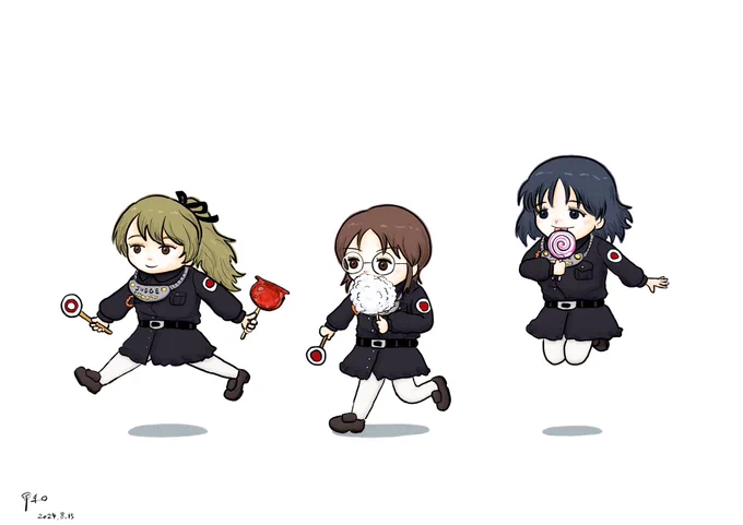 #garupan#ガルパン #なんでもいいから俺の白背景を見ろ 