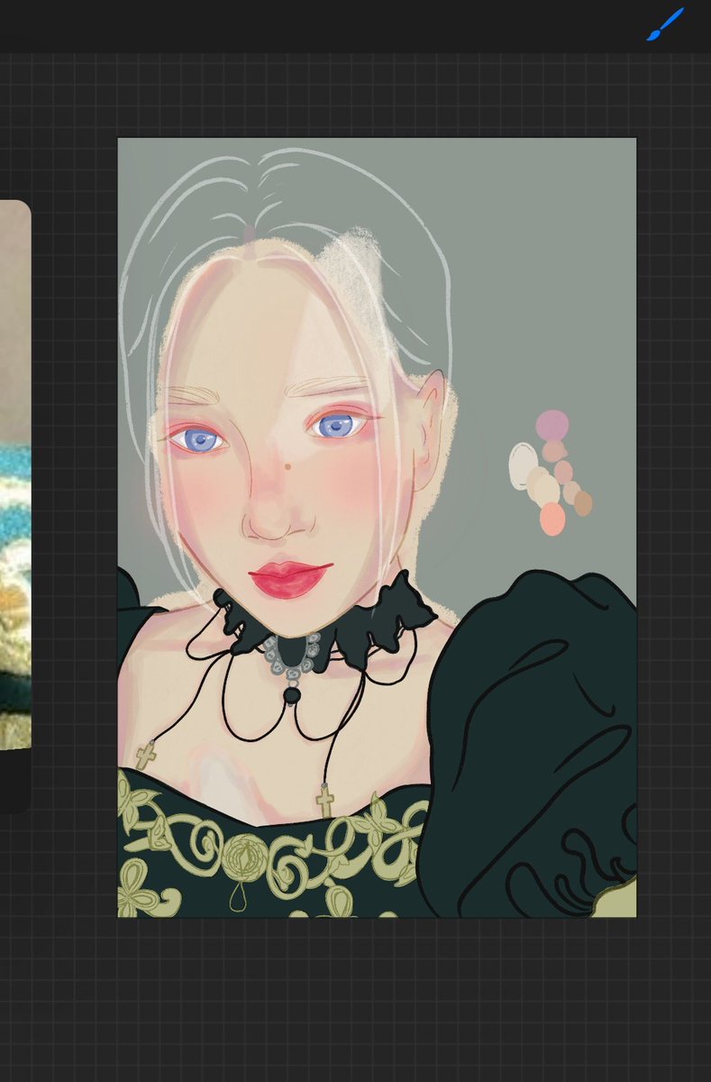 usually don't post screenshots from my iPad but I tried something different with this drawing and I gotta say that I love it so far 👀