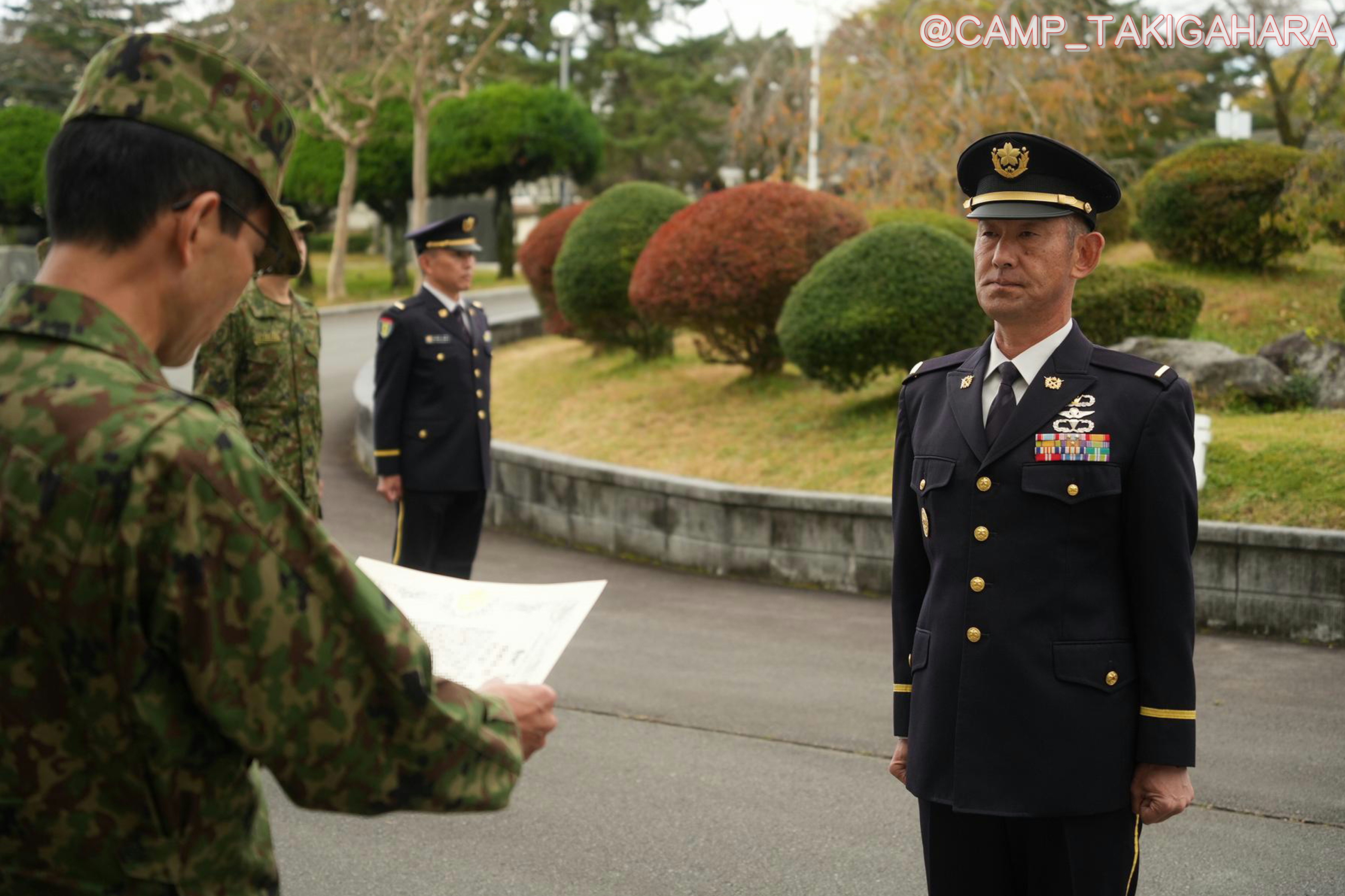 第10山岳師団第2歩兵旅団戦闘団 TFビジラント最先任上級曹長