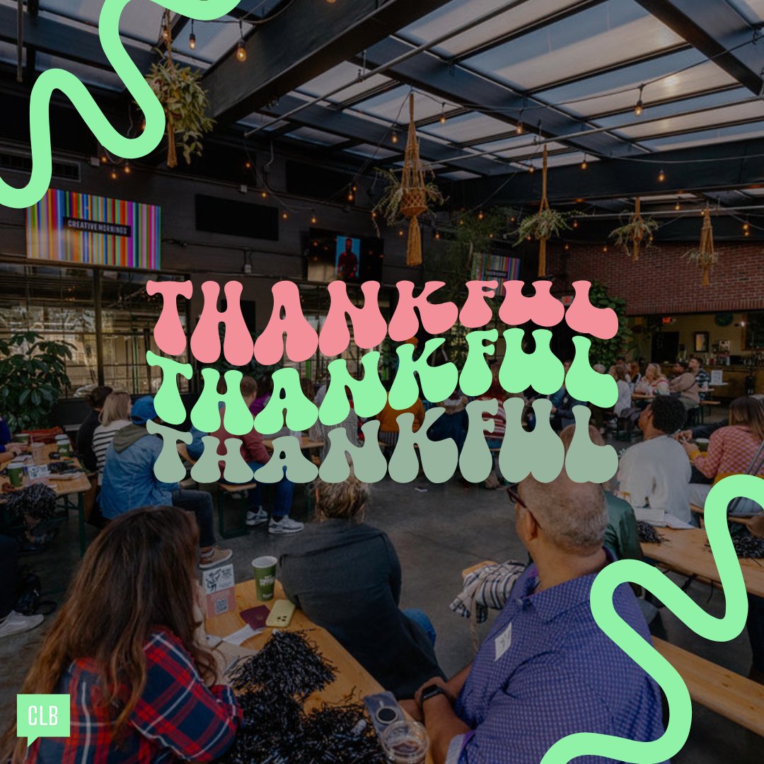 We are endlessly grateful for the incredible community that surrounds and supports #CreativeMorningsColumbus. Every conversation, connection and shared moment of inspiration reminds us that our strength lies in the incredible people in our community. Thank you!