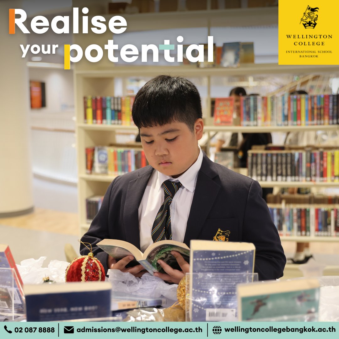 At Wellington College Bangkok we ensure that every child realises their full potential. Whatever their age, whatever their dreams, whatever their passion. We welcome children from 2-18 in search of an outstanding British education in Bangkok. Admissions@wellingtoncollege.ac.th