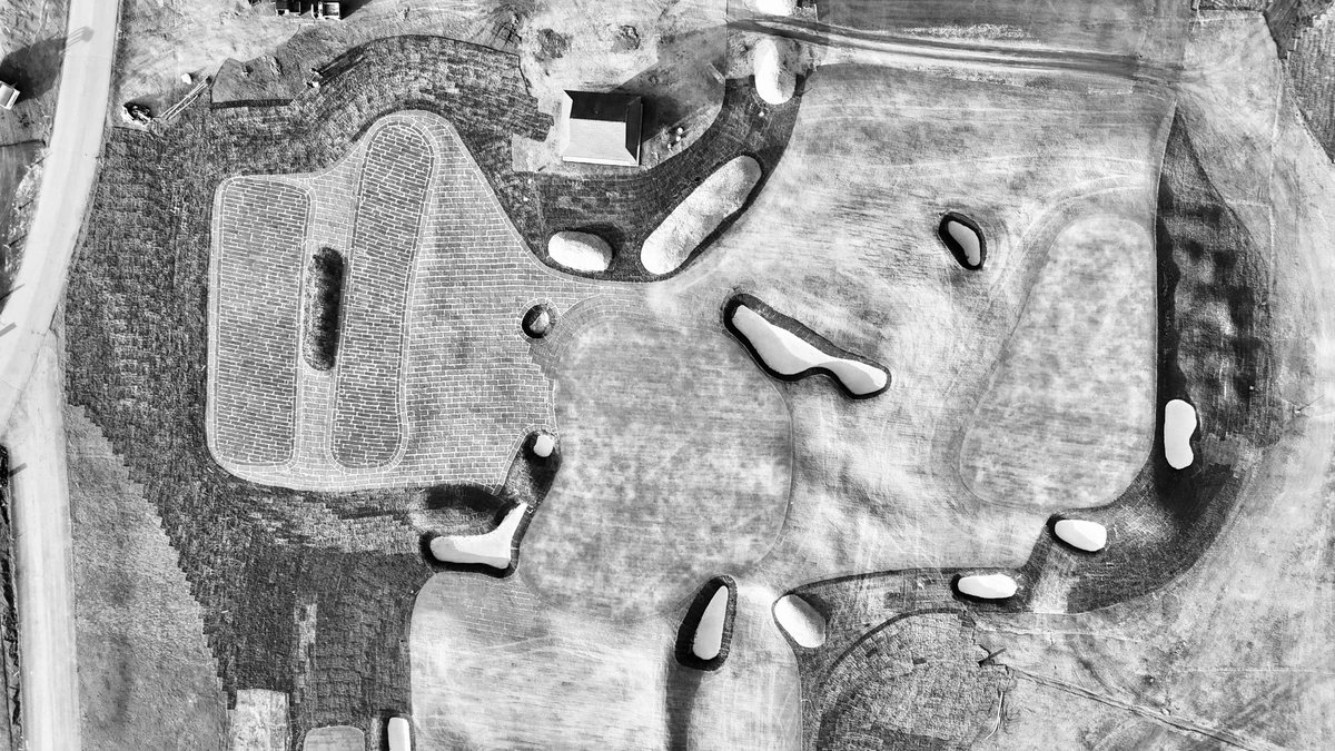 A funky look at our new work at Silver Spring CC in Connecticut… safe to say we’re having a good time!