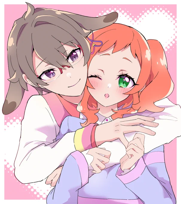  うさみみ × いぬみみ  