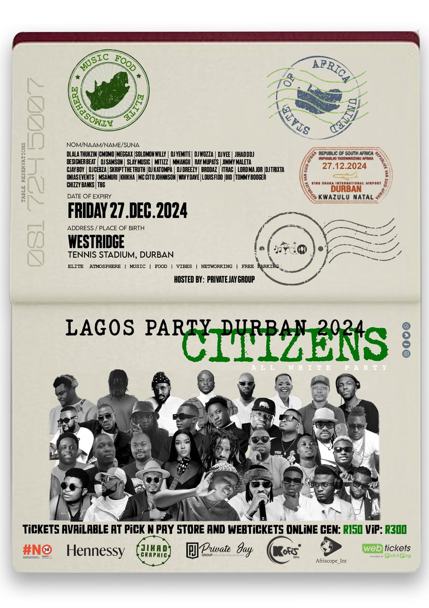 LagosPartyDbn's tweet photo. #Durban
#SouthAfrica
#Africa 
#LagosPartydurban
#LagosPartydurban2024 
#Africaunite 
#Privatejaygroup
#Privatejayentertainment https://t.co/QNSquNuIqr