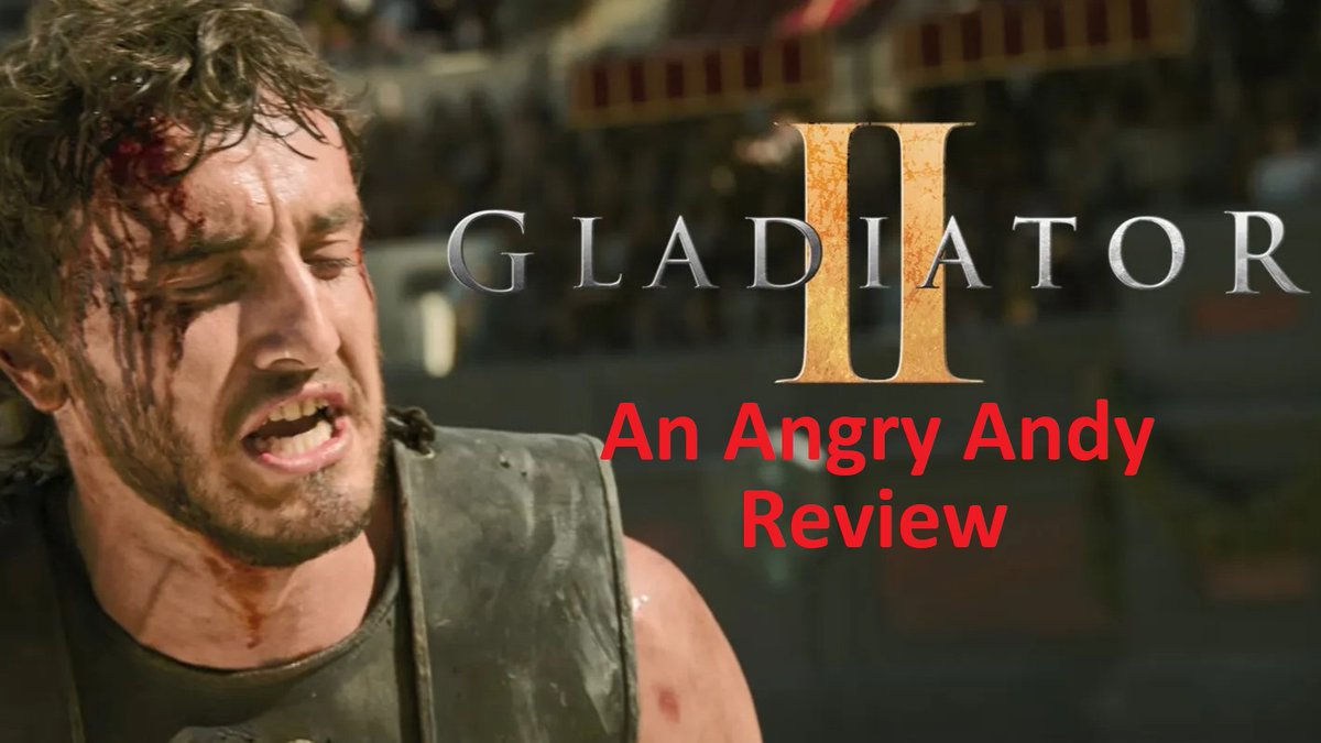 Well, here it is.

My review for #GladiatorII.

The thumbnail says it all I guess...

youtu.be/_0XdlYUsrXA