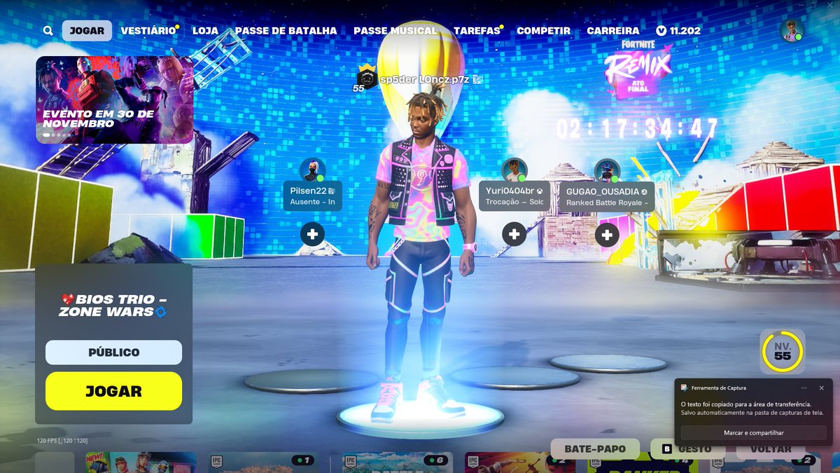 juicewrldbr999's tweet photo. SEGUINTE, SE ESSE TWEET TIVER 25 RETWEET E 50 LIKES EU VOU FAZER UM SORTEIO VALENDO 2 SKINS DO JUICE!!!!!!

PARA PARTICIPAR, DÊ RT, LIKE, COMENTE E PRECISA SEGUIR A PÁGINA!!!!!