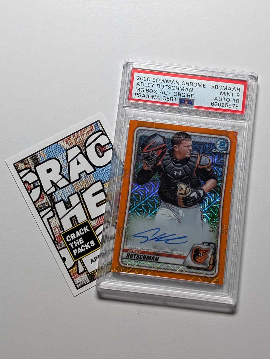 crackthepacks's tweet image. I don't have many sports cards tbh

#adley #Orioles 

#ctpcards