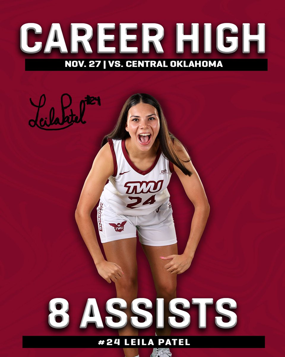𝘾𝘼𝙍𝙀𝙀𝙍 𝙃𝙄𝙂𝙃 ‼️

<a href="/leila_patel24/">Leila</a> dished out a career high 8 assists in tonight’s win! 

#PioneerProud | #GLUE