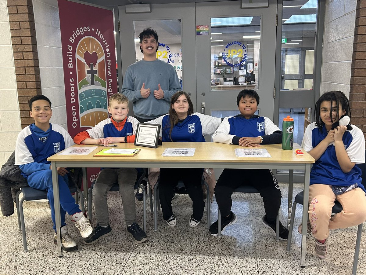 Ms. Lafleche (@ms_lafleche) on Twitter photo Thanks to all who came for parent/teacher interviews tonight and a special thank you to my Grade 6 leaders for volunteering. It was great connecting with so many families. <a href="/JohnPaulIIOCSB/">St. John Paul II School</a> Thanks to all who came for parent/teacher interviews tonight and a special thank you to my Grade 6 leaders for volunteering. It was great connecting with so many families. <a href="/JohnPaulIIOCSB/">St. John Paul II School</a>