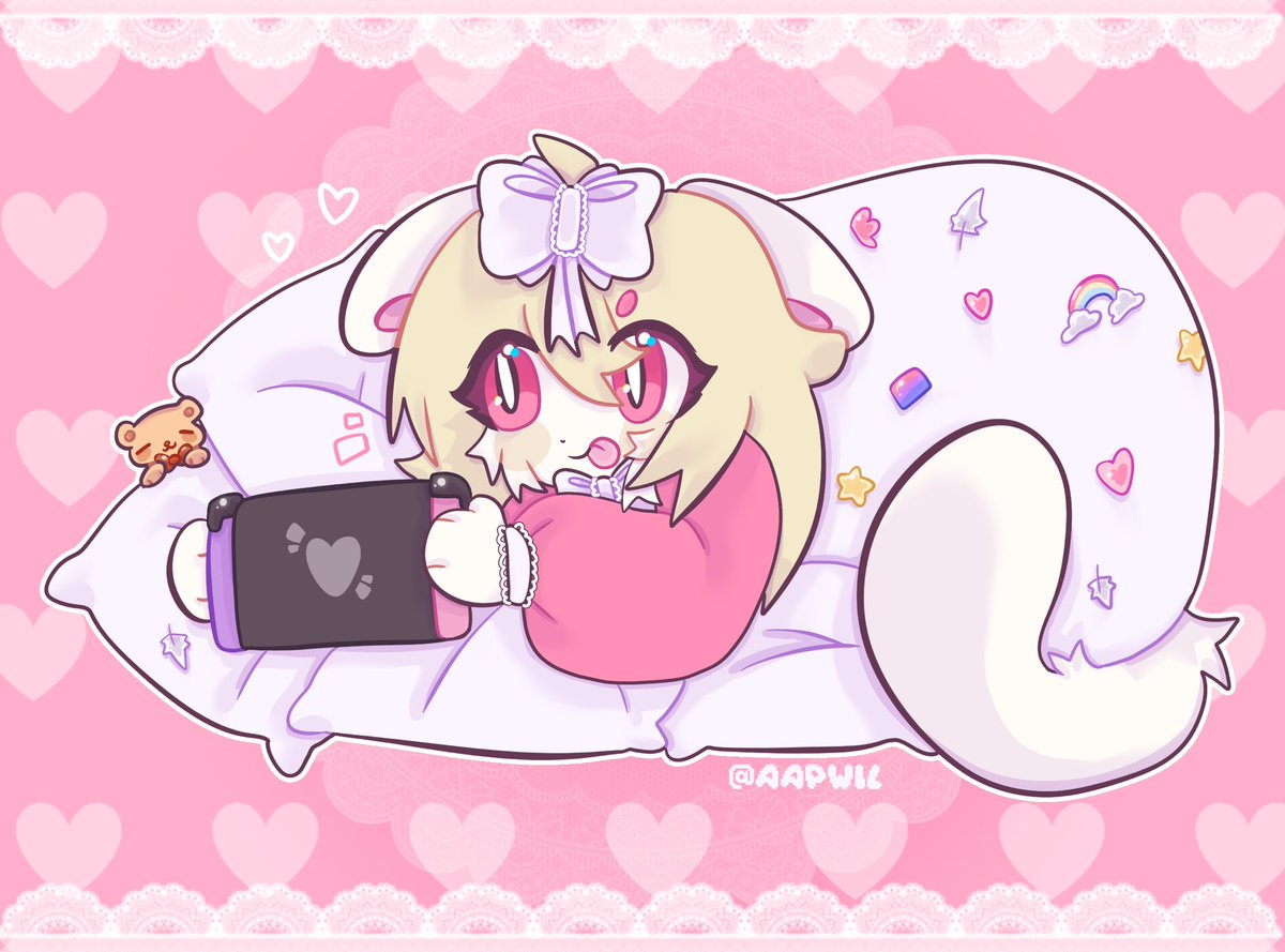 aapwil's tweet photo. Oooh yeah she’s a gamer!! :3 https://t.co/pcbsoVj1zl
