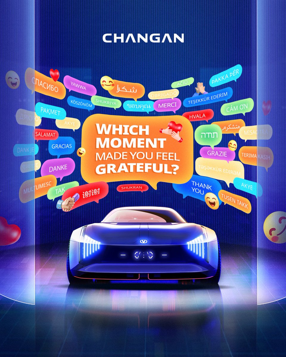 globalchangan's tweet photo. Every turn, every mile, we're grateful for the global family that makes our journey possible.✨
#CHANGAN #withU #TogetherForBetter #Thanksgiving https://t.co/lS9WOf1dCS