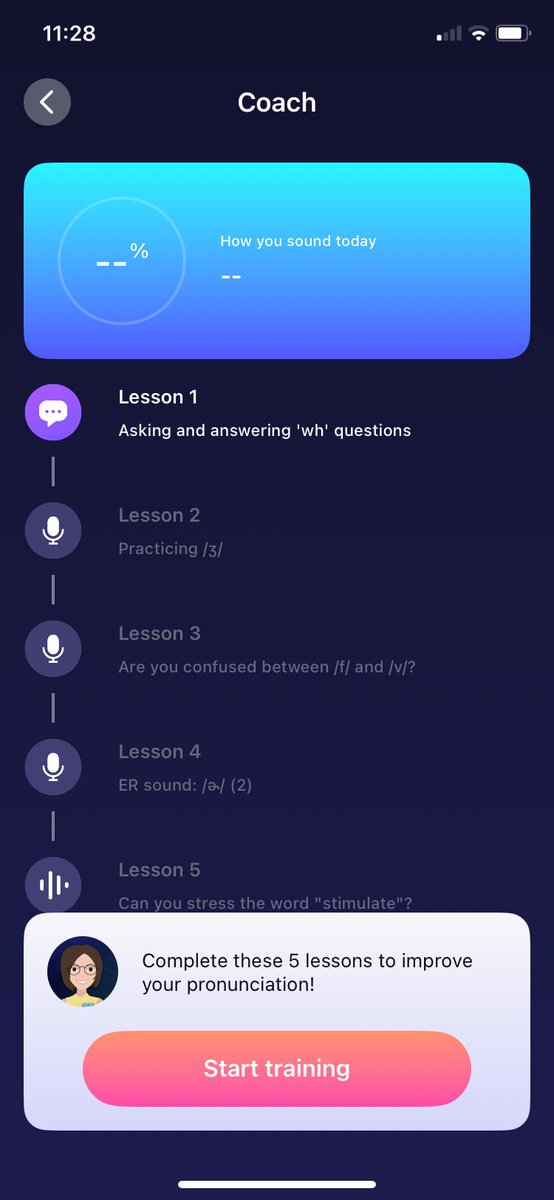 StudyPapa's tweet image. 最近はELSAで英会話を練習しています。ELSAのAIプランの永年プランを買っても、確か2万くらいでした。一昔前に一時間5000円払って英語の先生と英会話の練習をしたのを覚えています。今は、2万でAIと英語を永遠に練習できます。しかも、悪い所は全部教えてくれます。単語レベルで。時代は変わりました