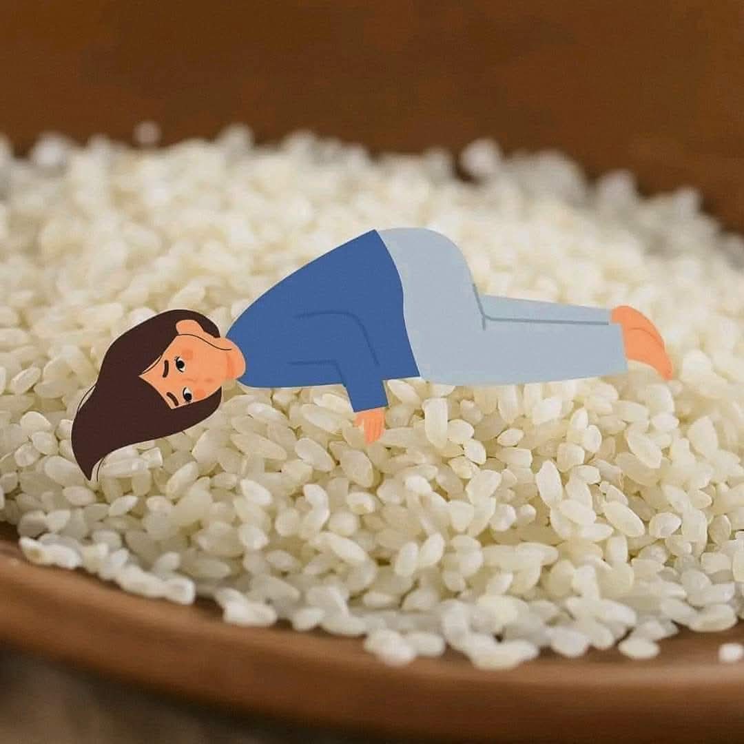 "Poniéndolo en arroz se arregla"
Yo: