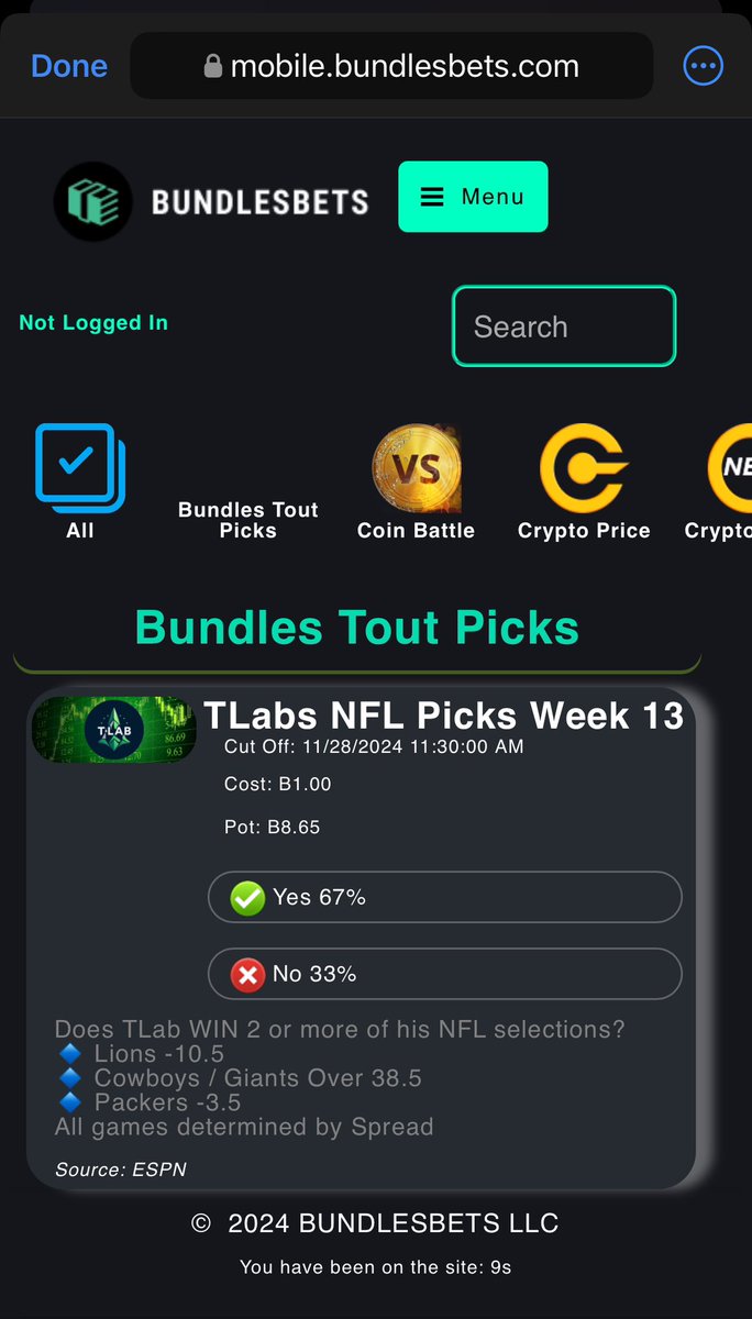 LordTLab's tweet photo. 🏈 Thanksgiving  Prediction Picks 🏈

Can I nail 2️⃣ or more of picks this week? 🤔

🔹 Lions -10.5
🔹 Cowboys/Giants Over 38.5
🔹 Packers -3.5

Think you know the outcome? Make your prediction now! 
👉 https://t.co/haXDsAGLe1

#ThanksgivingPicks #NFL #TLABPredictions #GamblingX 

$BUND on #Polygon
