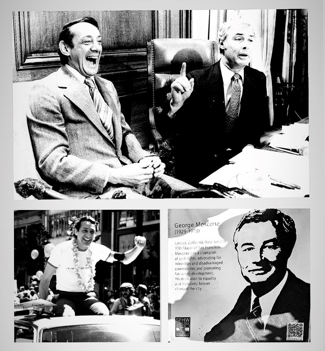46 years ago, San Francisco was devastated by the assassinations of our beloved mayor, George Moscone and trailblazing first openly gay supervisor Harvey Milk. In their memories, we are called to serve our most vulnerable communities and “give ‘em hope!” #HopeWillNeverBeSilent