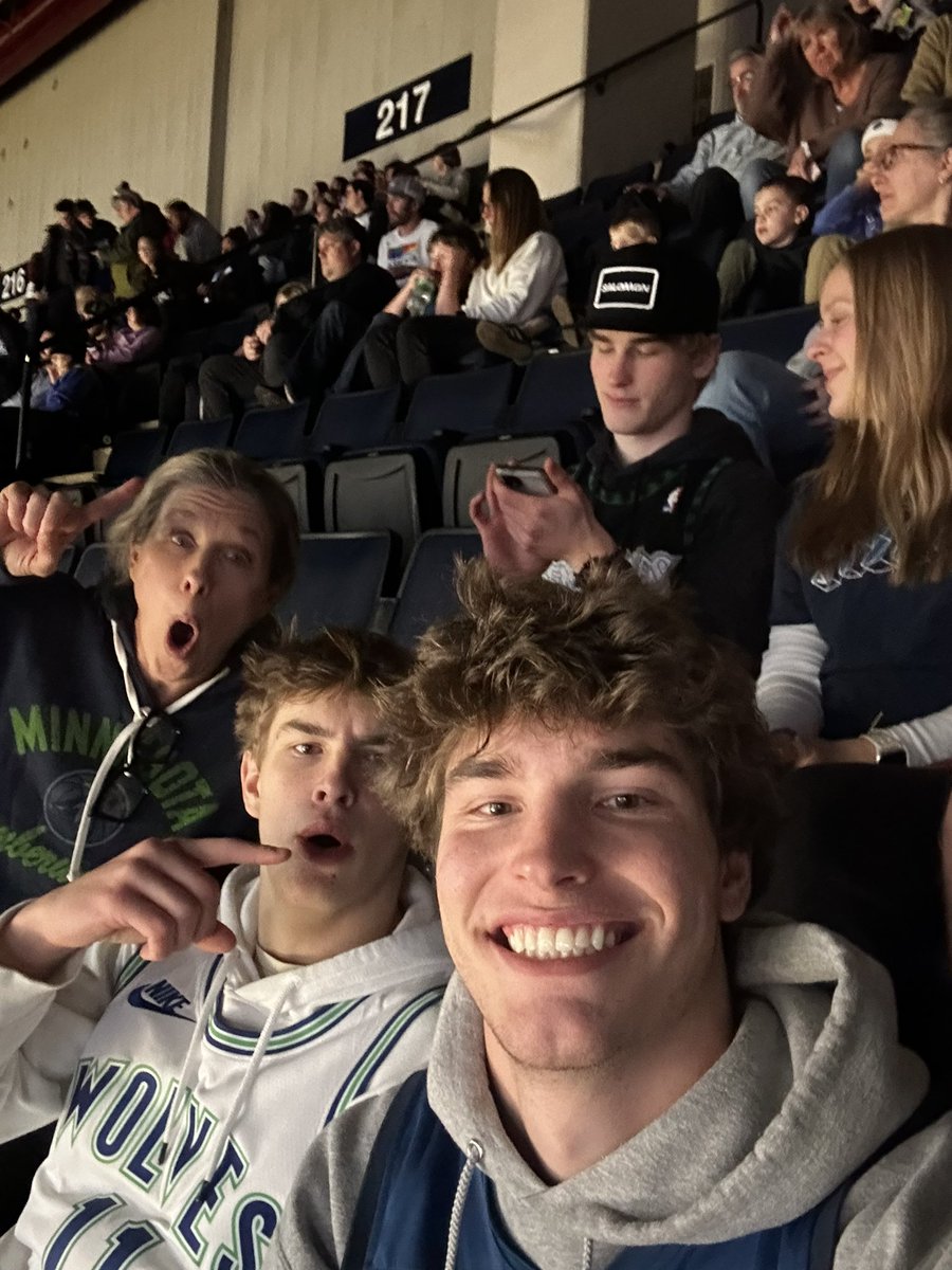 Wolves game! #packpix