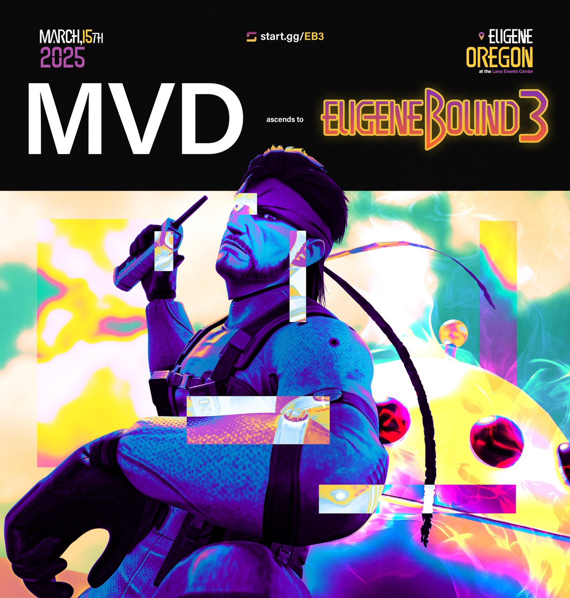 diegodelfuegosb's tweet image. I hope you all like SNAKE 🐍

We welcome MVD to EugeneBound 3

After an incredible run at Don’t Park on the Grass we’re excited to see how he explodes to victory.

You do not want to miss this tournament!

Register now!