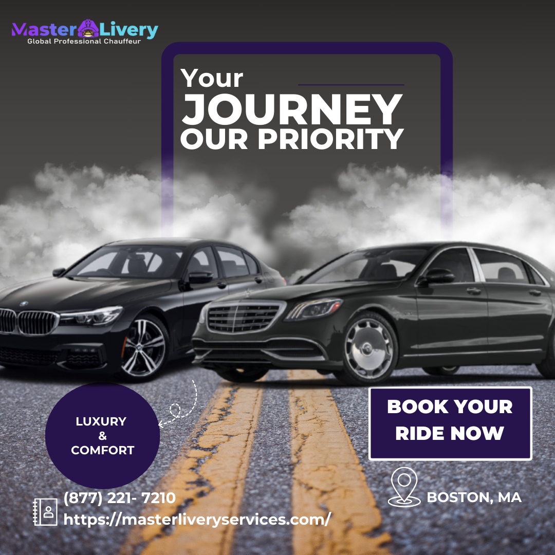 masterlivery's tweet image. Master Livery Service provides the best luxurious car services because your journey is our priority. #BlackCarService #MasterLiveryService #BostonAirportCarService #luxurycarservice #bestChauffeurService #CarServiceInStyle #AffordableCarService #bostoncarservice 🚔