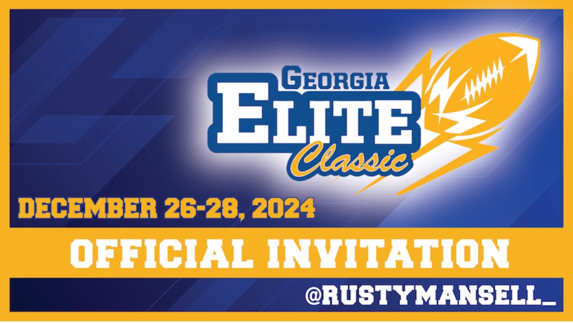 Jacob_Rajecki's tweet photo. Blessed to have the opportunity to compete in the @GAEliteClassic 

Thank you @RustyMansell_  for the invitation. 

@SequoyahChiefs @ChiefsRecruits @griffcallaghan @RecruitGeorgia @najehwilk https://t.co/kWMGgAb3F5
