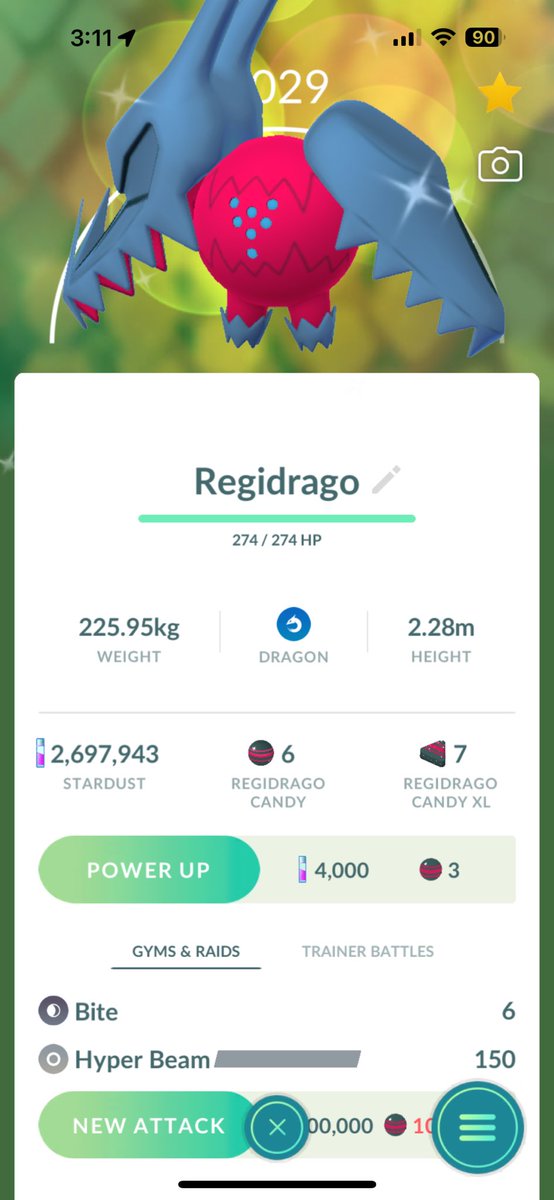 My first shiny since I started playing again.