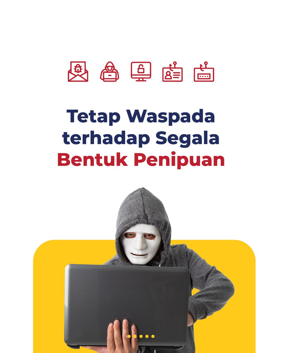 pajakpadangsatu's tweet photo. Mari bersama-sama memerangi penipuan dan menjaga keamanan data kita!

#KawalRuangDigital
#MakinCakapDigital https://t.co/1Ply8uW6HO