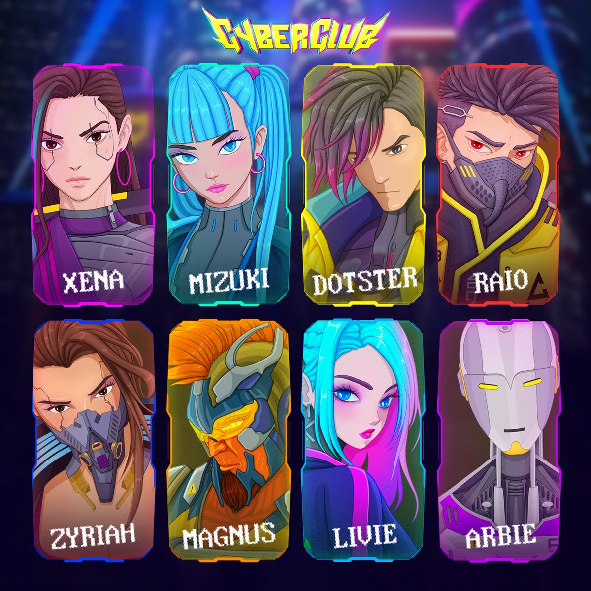 Me encantan los personajes de <a href="/cyberclubgame/">CyberClub</a> y sobre todo la historia que se está desarrollando detrás de cada uno de ellos.