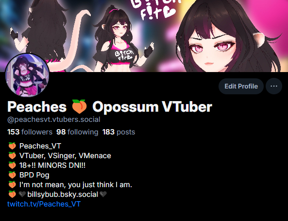 Peaches_VT's tweet photo. Updated handle for the other thing. No longer active on this account. https://t.co/ftkX3CBi1L