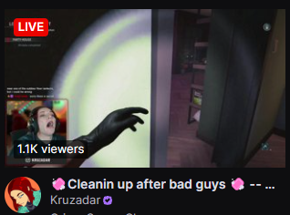 MattRoback's tweet photo. @Kruzadar this is the thumbnail for a your recommended stream LMAO https://t.co/vVqjPBOAab