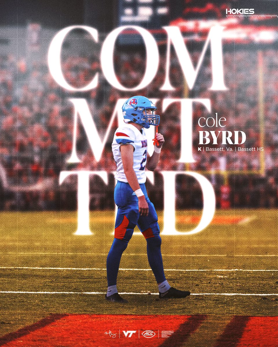 Cole Byrd (@colebyrd60) on Twitter photo 100% COMMITTED 🦃🟠 <a href="/HokiesFB/">Virginia Tech Football</a> <a href="/CoachPryVT/">Brent Pry</a> <a href="/coachstuholt/">Stu Holt</a> <a href="/thecoachmccombs/">Brandon</a> <a href="/davidfox12_/">David Fox</a> <a href="/CoachJ1206/">Brandon Johnson</a> <a href="/cheese74/">Monte Bernard</a> <a href="/DanOrnerKicking/">DanOrnerKicking</a> #ThisIsHome 100% COMMITTED 🦃🟠 <a href="/HokiesFB/">Virginia Tech Football</a> <a href="/CoachPryVT/">Brent Pry</a> <a href="/coachstuholt/">Stu Holt</a> <a href="/thecoachmccombs/">Brandon</a> <a href="/davidfox12_/">David Fox</a> <a href="/CoachJ1206/">Brandon Johnson</a> <a href="/cheese74/">Monte Bernard</a> <a href="/DanOrnerKicking/">DanOrnerKicking</a> #ThisIsHome