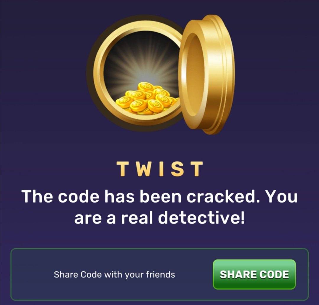 Airdrop1345's tweet image. Treasure Tapper daily code November 28

T —
W • — — 
I • •
S • • •
T —

Join here : t.me/treasure_tappe…

#treasure #treasuretapper #airdrop #taptoearn #mine #minekrypto #farming