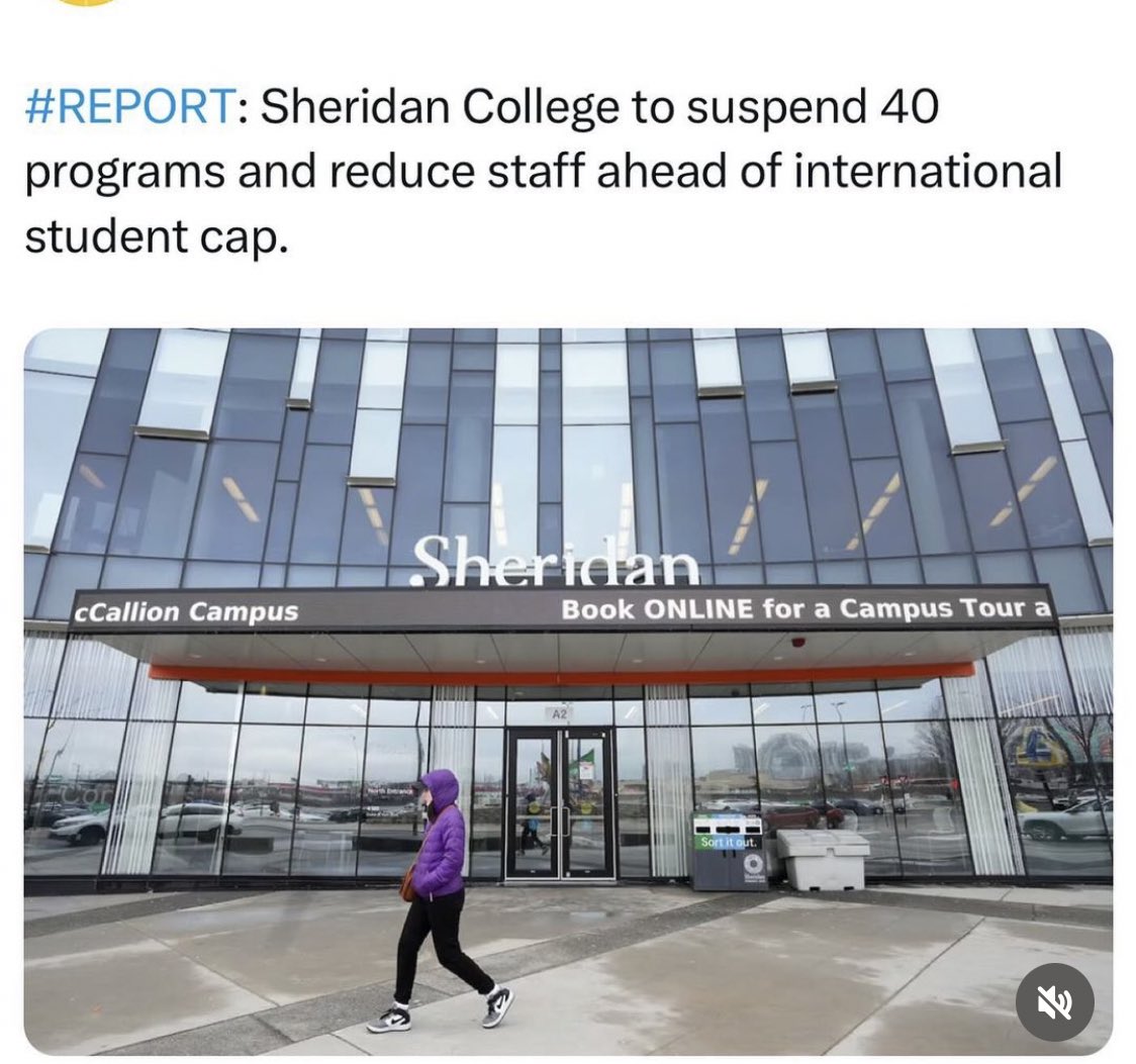 Canada’s college can’t survive without international students it looks like they are diploma mills.“International students contribute over $22 billion annually to the Canadian economy, sustaining thousands of jobs across the country. #internationalstudents #Immigration #Canada
