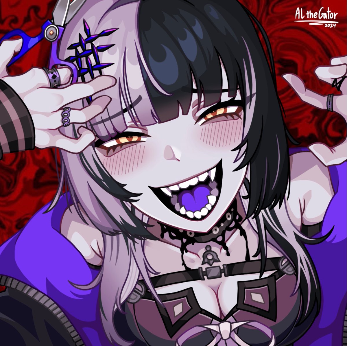 ALtheGatorMC's tweet image. Cute (goth) girlfriend
#ShiorinSketch