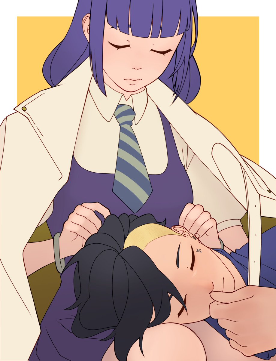 Happy thanksgiving you guys 😋💜

-Commission Art #kawasumi #sumire 🥝🪻