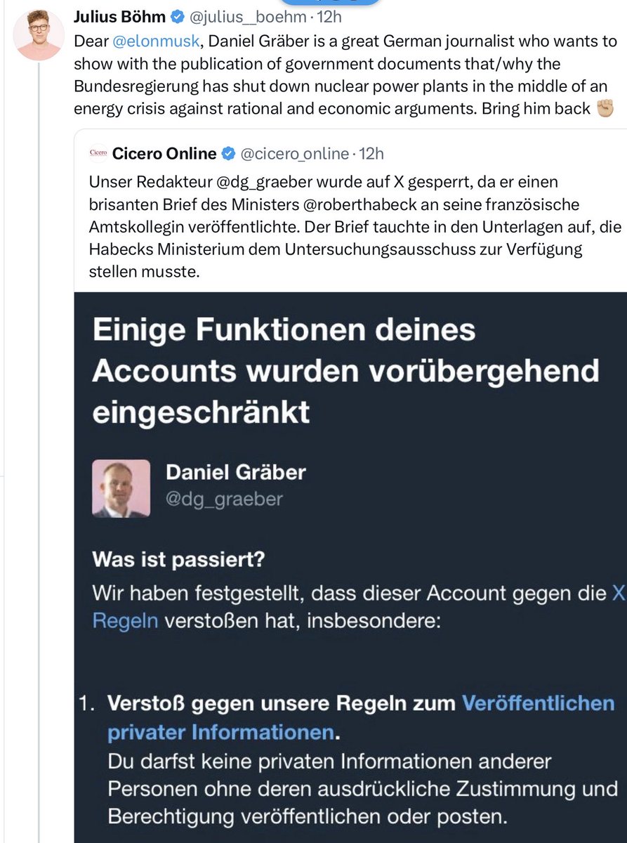 dammiLoh's tweet image. Siri, zeig’ mir “hochnotpeinlich”. 🤓

#Cicero #Graeber #Boehm #bittebitteelon #habmichlieb #FAFO #FAFOandFriends