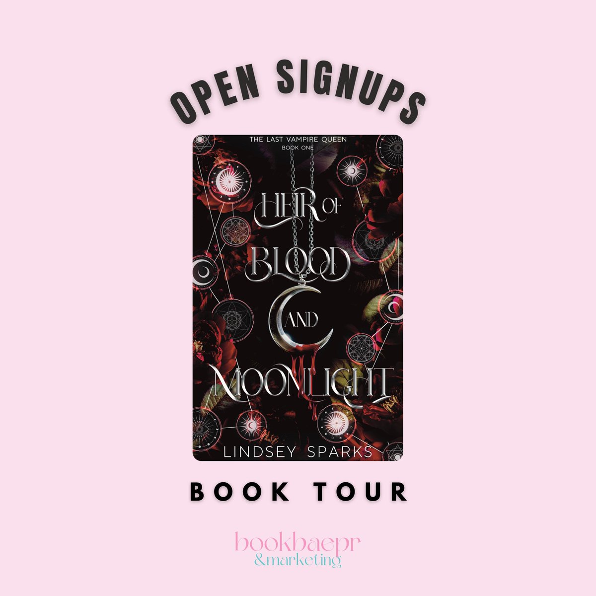 BookBaePr's tweet photo. 🌙🩸 Book Tour Sign-Up Alert! 🩸🌙

Calling all fans of steamy vampire romance and action-packed fantasy! 🧛‍♀️🔥

📅 Tour Dates: January 2 - 10

More details on our Instagram page @bookbaepr.

Sign-ups close on 12th December 2024, so don’t miss out!

#HeirOfBloodAndMoonlight https://t.co/3QQQyyNy7g