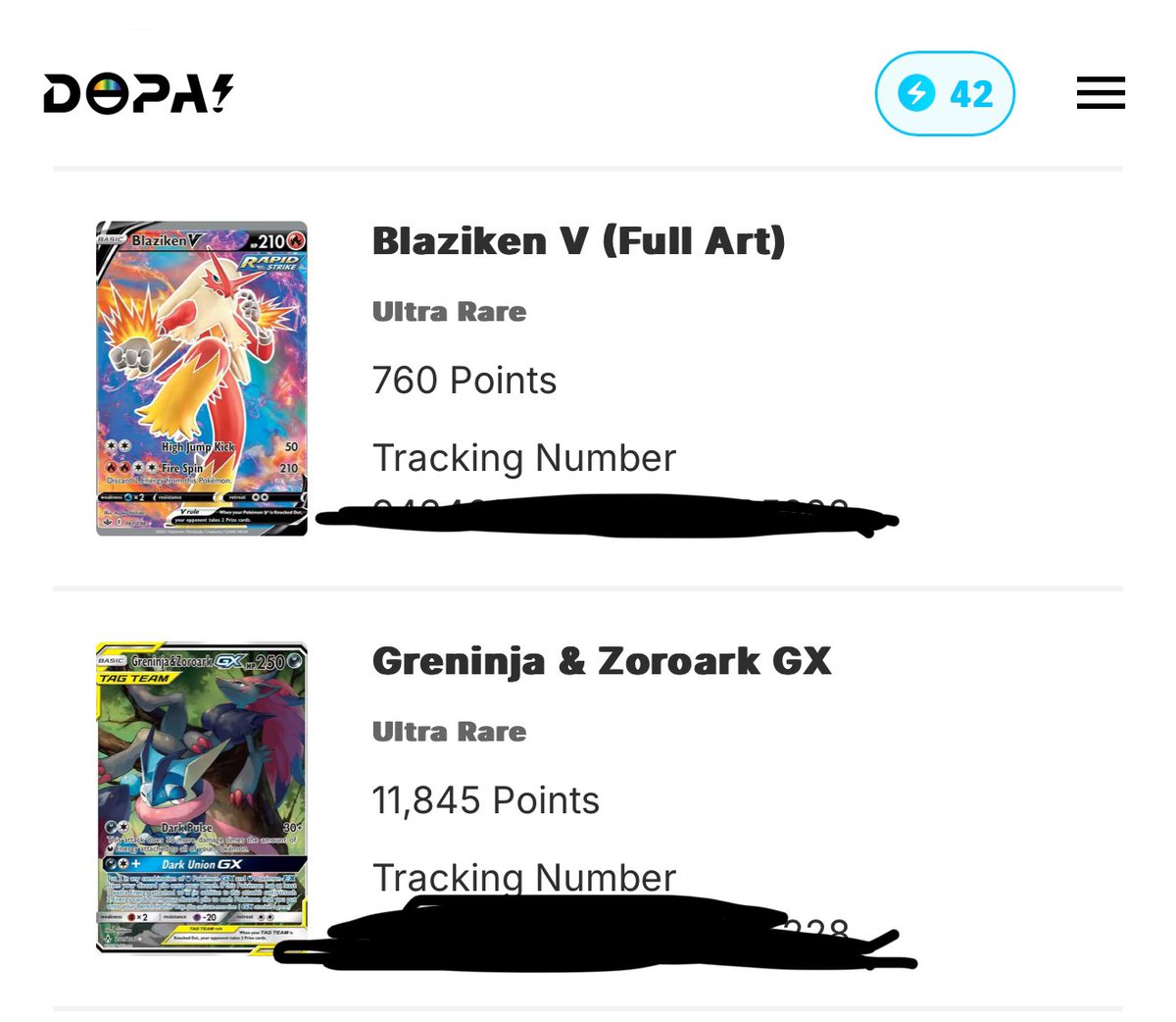 PrazmaMike's tweet photo. Added a few big hitters to my collection thanks to @DOPAcard. I love the variety of packs I can pick from #dopapulls #dopa https://t.co/vLU4ZiFVzm