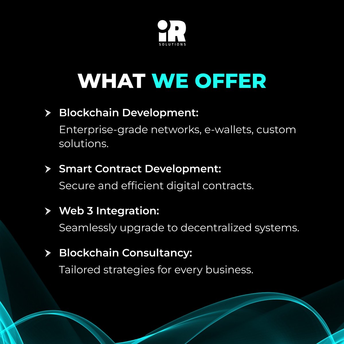 IRSolutions_'s tweet photo. Hire IR Solutions' expert Web3 developers to explore blockchain networks, secure processes with smart contracts, and innovate with decentralized systems all while scaling your team flexibly and efficiently.✨

#Web3 #BlockchainTechnology #SmartContracts  #Decentralization https://t.co/gpJilfPLz8