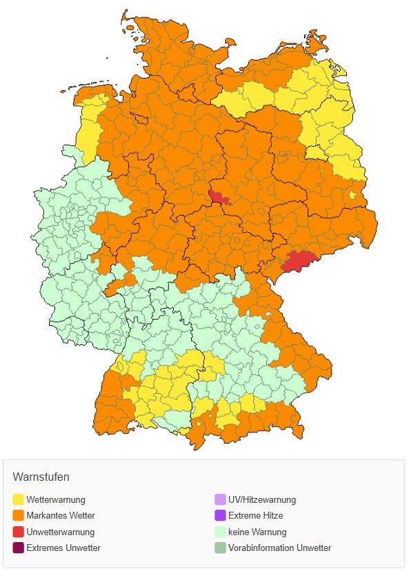 WetterKontor's tweet photo. Aktuelle #Warnlage #Sturmtief #Telse: https://t.co/PMhMpDYdot https://t.co/5acUykQtP8