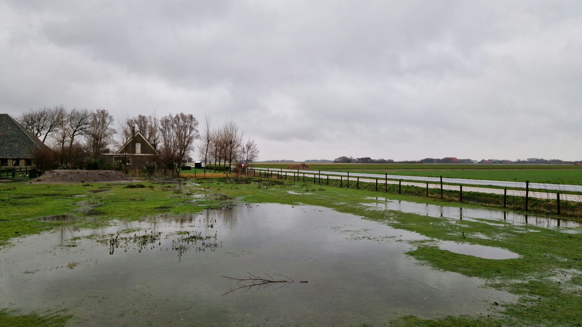 Zware storm Conall trekt over Nederland