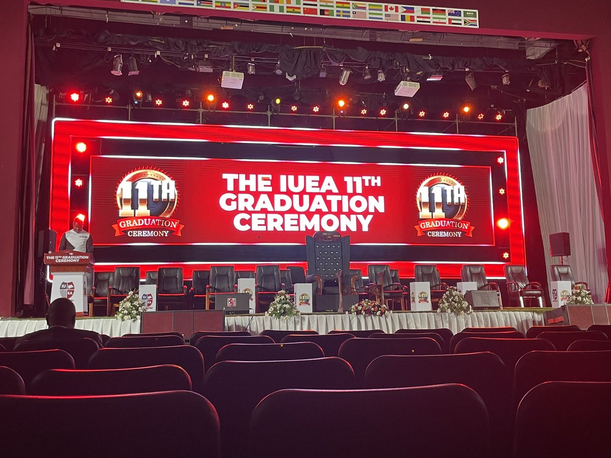 Sahar33356's tweet photo. international university of east Africa reaches its11th  graduation in style 😍@iuea_uganda 

Theme education in the age of artificial intelligence. 

#IUEAGrad2024     #IUEAGraduation2024 https://t.co/Op7BiECwZI