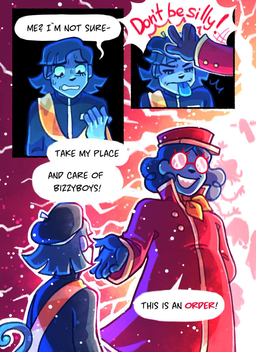 black_mudak's tweet photo. #greatgodgrove #ggg
!SPOILERS!
"When I told Cappy he was gonna take my place on Earth, he almost die!  …I wonder if it's too much response-ability…" https://t.co/zz7kSjyzGD