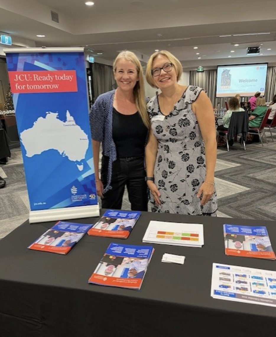 JCU College of Arts, Society and Education (@jcucase) on Twitter photo Dr Natalia Veles (right) recently attended CEANT professional development days to talk about career theory and practice along with giving an overview of the Graduate Certificate of Career Development (GCCD) course offered by JCU alongside GCCD alumni Kate Coppen <a href="/jcu/">James Cook Uni</a> Dr Natalia Veles (right) recently attended CEANT professional development days to talk about career theory and practice along with giving an overview of the Graduate Certificate of Career Development (GCCD) course offered by JCU alongside GCCD alumni Kate Coppen <a href="/jcu/">James Cook Uni</a>