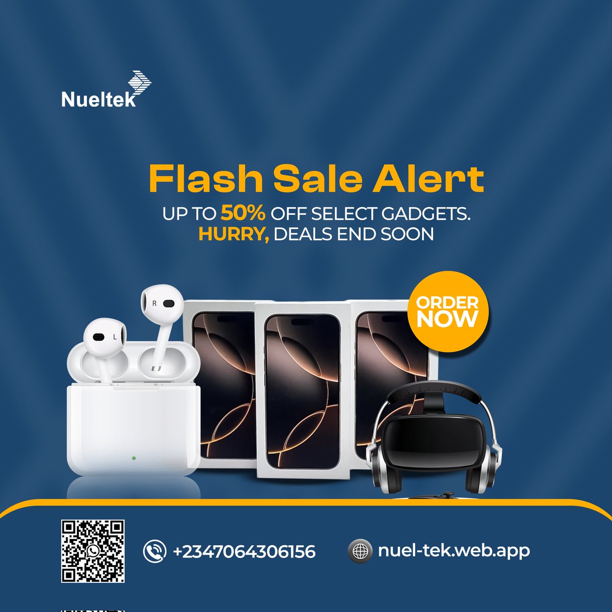 BuchiCreatives's tweet image. Creative design ads for a Gadgets brand. 
Great design speaks louder than words. Let me help you elevate your brand with stunning visuals. Let&apos;s create something amazing today!
Send me a DM for all your designs problems.
 #GraphicDesign #CreativeVision