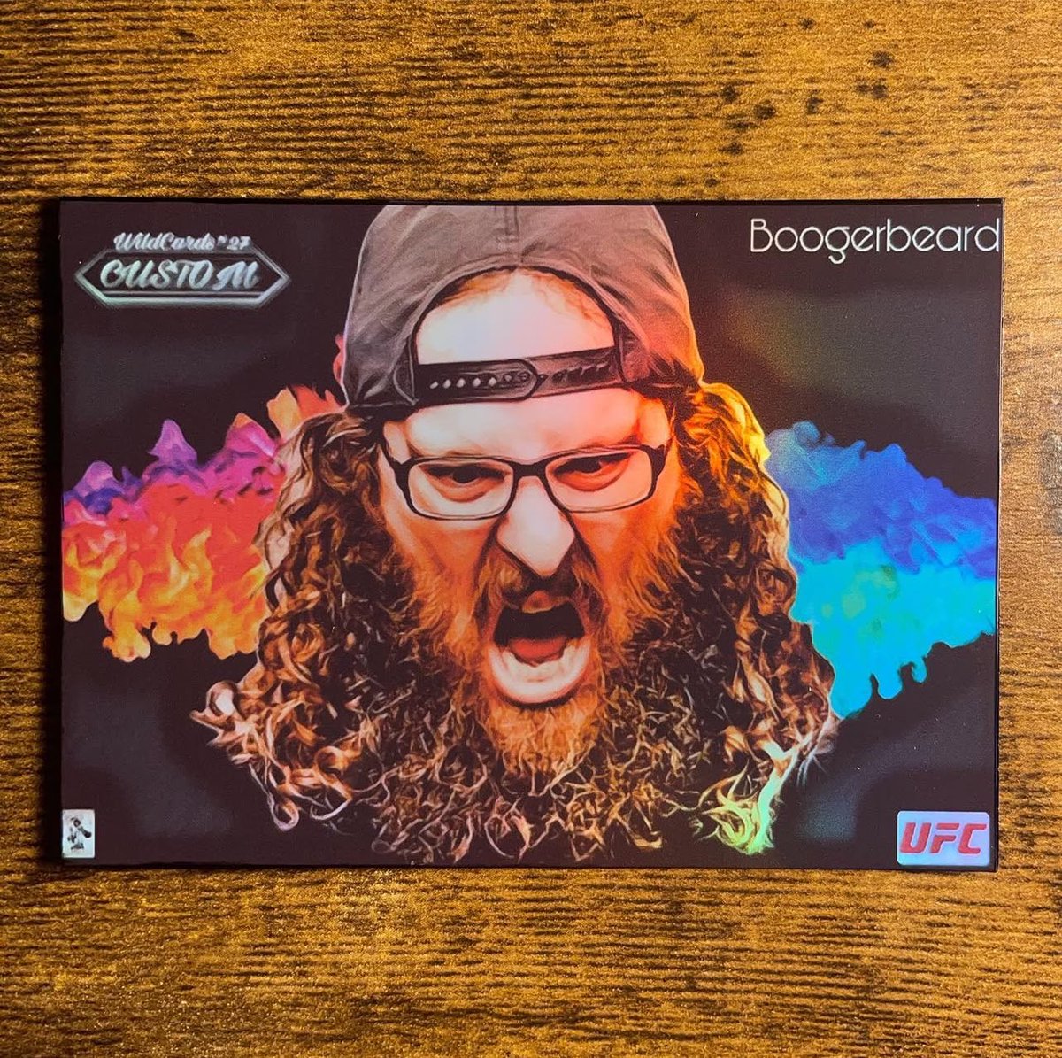 WildCards27's tweet image. @Boogerbeard1 Still one of the greatest sports cards ever conceived.. 
#TheGoat #Boogs  🥰💯🃏🫡
