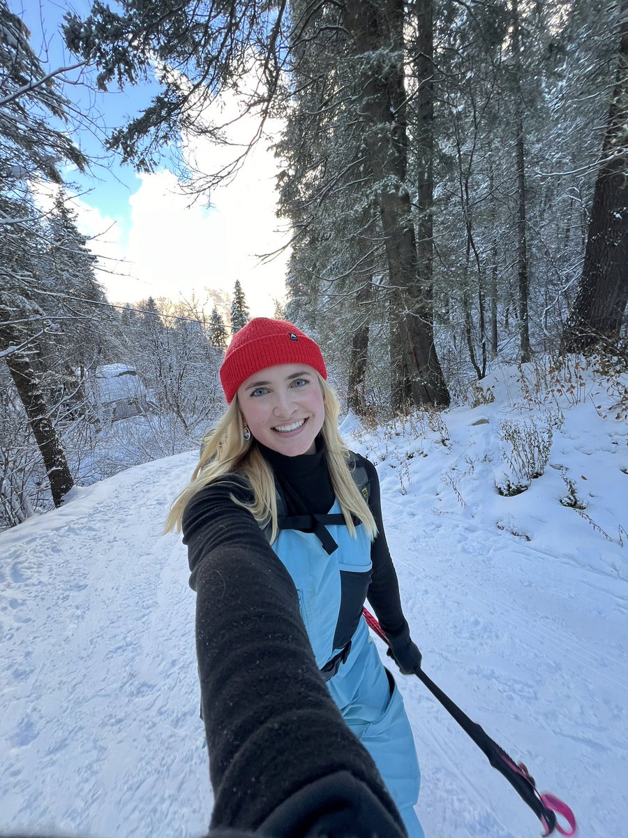 In my element 🩵❄️