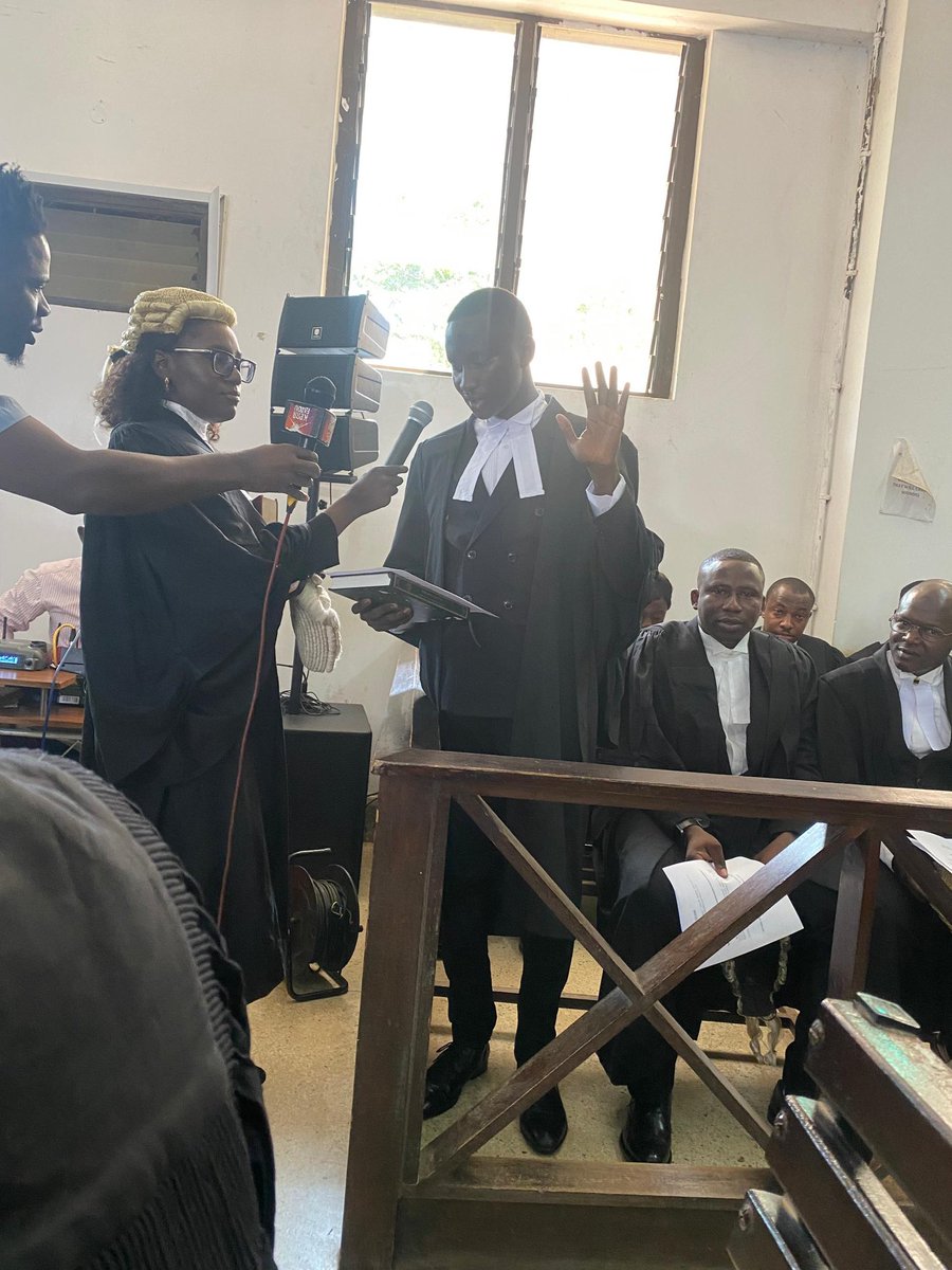 Abdoulie75's tweet photo. Alhamdulillah 🤲🏽 I am finally enrolled as a Legal Practitioner in The Gambia ⚖️🇬🇲 
I wholeheartedly dedicate this milestone achievement to my Mother, family, loved ones and to all those who have helped to make this dream come true. I am really grateful. https://t.co/TnGKtyDZiV